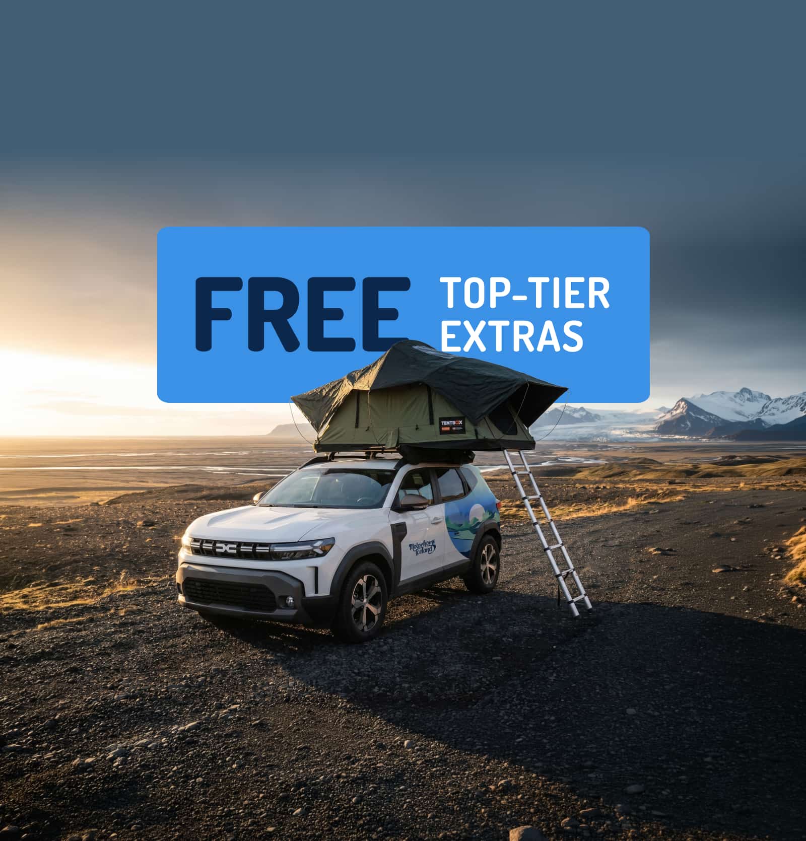 Dacia Duster 4x4 Roof Tent (manual) New model!